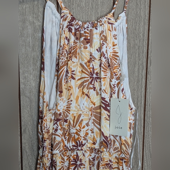 Joie Dresses & Skirts - Joie Floral Halter Maxi Dress Large NEW